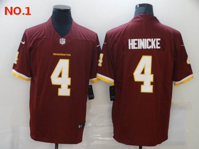 Men's Washington Redskins #4 Taylor Heinicke Jerseys-6